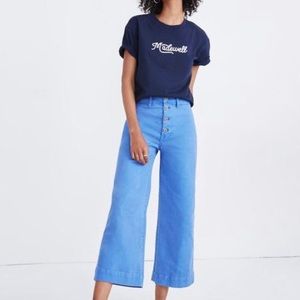 madewell emmett wide-leg crop pants